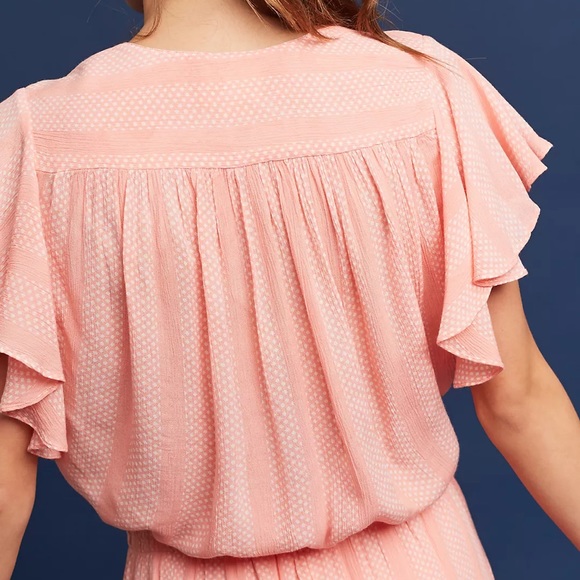 Maeve {Anthropologie} Nell Wrap Top - Picture 3 of 6